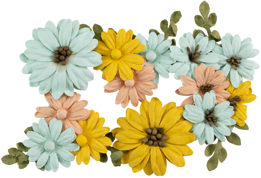 Fairy Garden Paper Flowers from Little Birdie