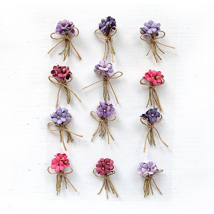 Mini Paper Flower Bouquets from Little Birdie