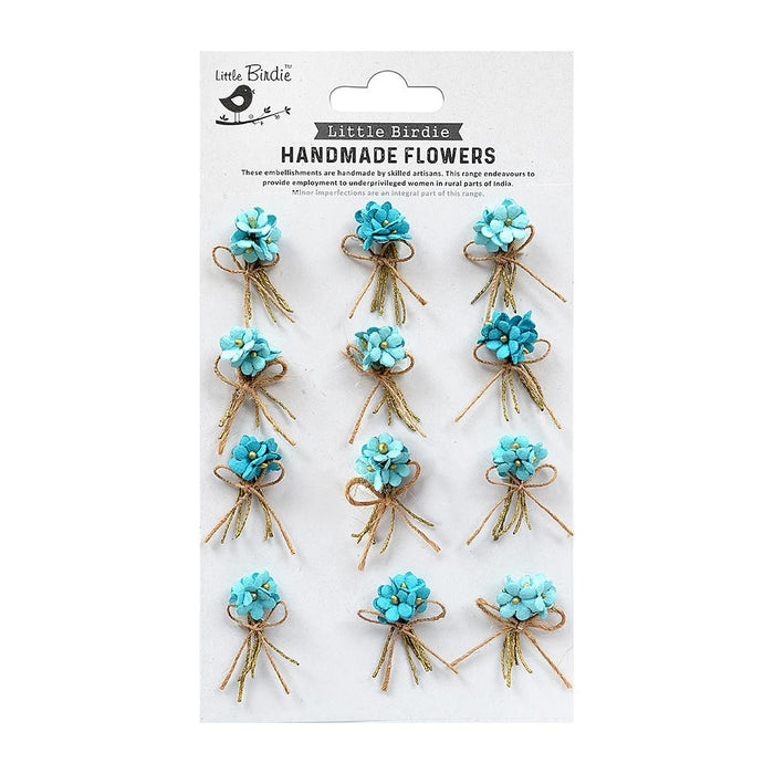 Mini Paper Flower Bouquets from Little Birdie