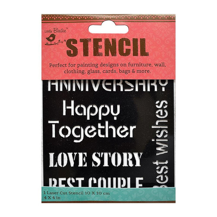 Reusable Stencils from Little Birdie