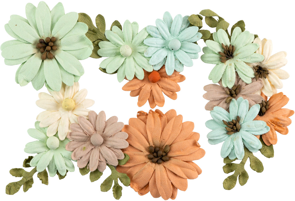 Fairy Garden Paper Flowers from Little Birdie