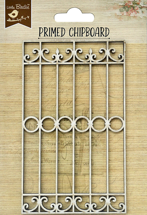 Laser Cut Chipboard Decorative Shapes from Little Birdie