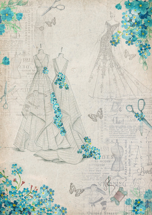 A4 Decoupage Filament Paper from Little Birdie