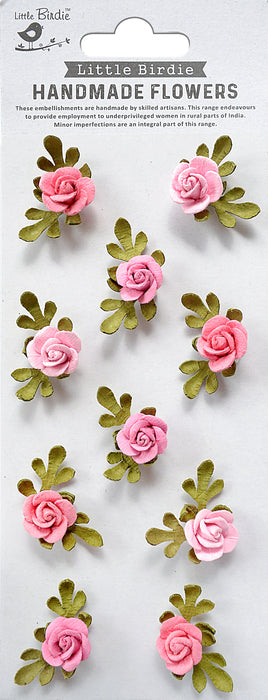 Petite Rose Paper Flowers from Little Birdie