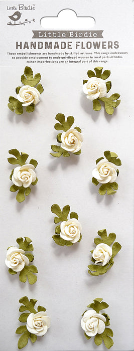 Petite Rose Paper Flowers from Little Birdie