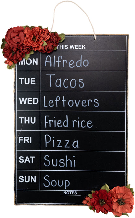 Creative Chalkboard 14"X9" 1/Pkg Weekly Planner