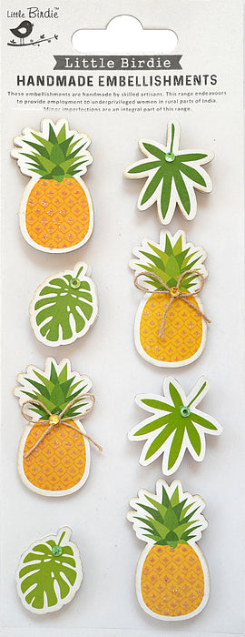 Tropical Themed Stickers from Little Birdie