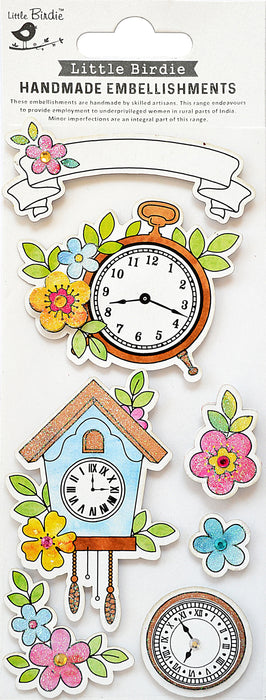 Clock Stickers from Little Birdie