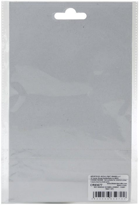 Food and Candy Themed Embellishment Stickers from Little Birdie