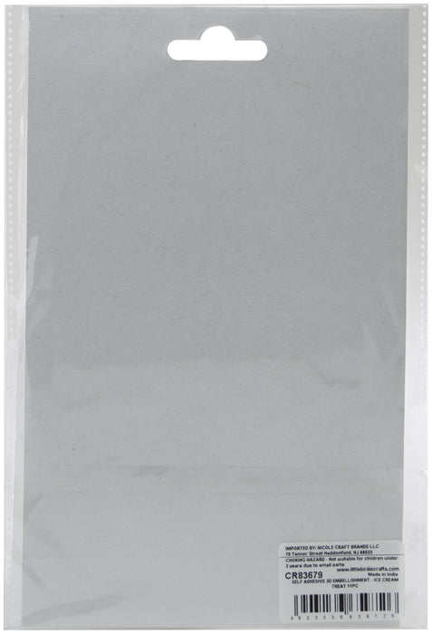 Food and Candy Themed Embellishment Stickers from Little Birdie