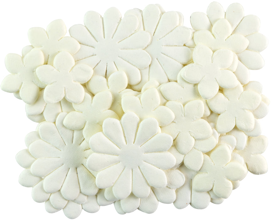 Nora Paper Flowers 36/Pkg Shabby Chic