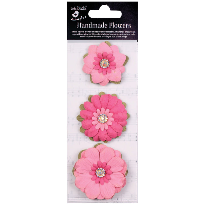 Jeremy Paper Flowers with Jeweled Centers from Little Birdie