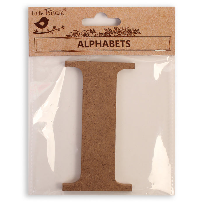4" MDF Alphabet Letters from Little Birdie