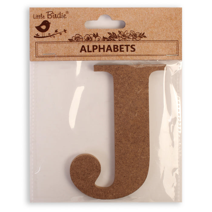 4" MDF Alphabet Letters from Little Birdie