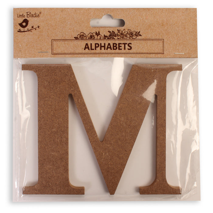 4" MDF Alphabet Letters from Little Birdie