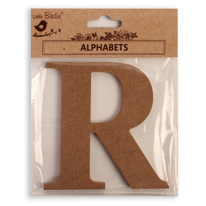4" MDF Alphabet Letters from Little Birdie