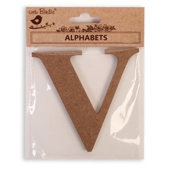 4" MDF Alphabet Letters from Little Birdie