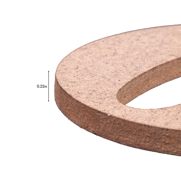 4" MDF Numbers from Little Birdie