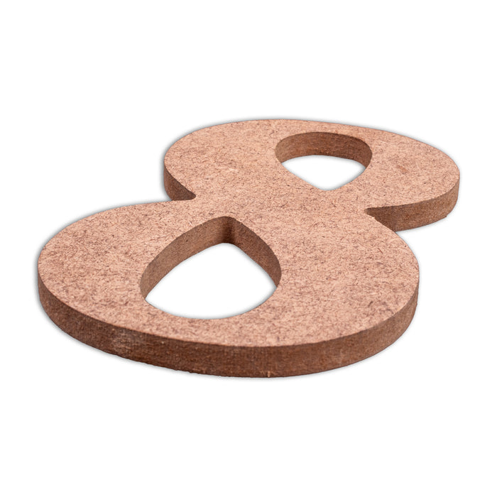 4" MDF Numbers from Little Birdie