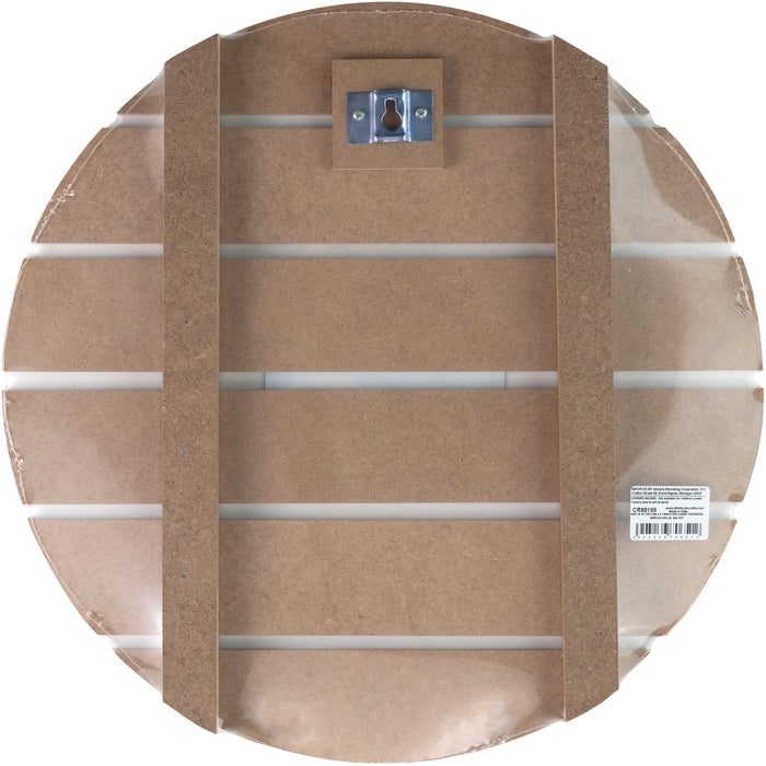 Little Birdie MDF Slatted Circle 1/Pkg-14"