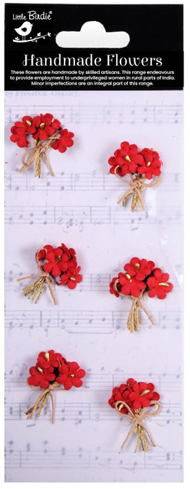 Mini Paper Flower Bouquets from Little Birdie