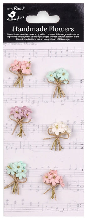 Mini Paper Flower Bouquets from Little Birdie