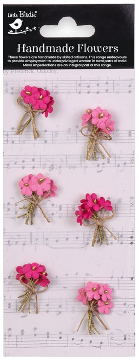 Mini Paper Flower Bouquets from Little Birdie