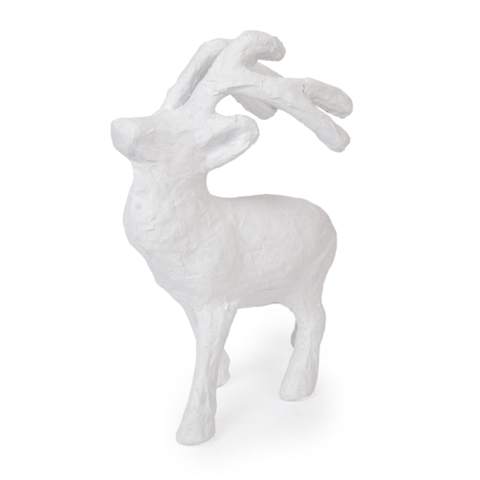 Little Birdie Paper Mache 1/Pkg-Walking Reindeer