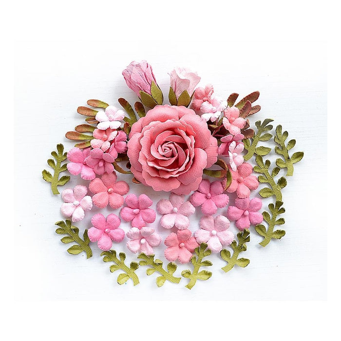 Pack of 3 - Rooney Paper Flowers 23/Pkg-Celebrate Life