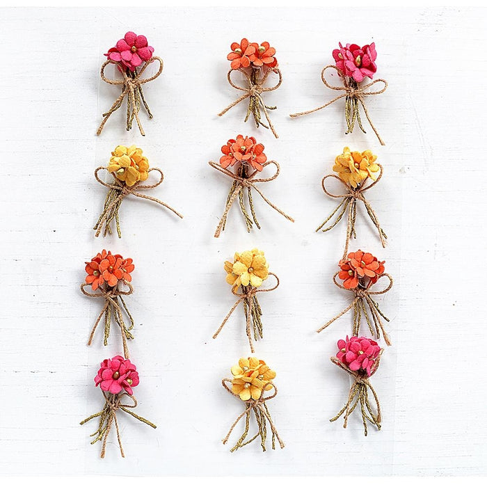 Pack of 3 - Paper Bouquet 12/Pkg-Boho Vibes