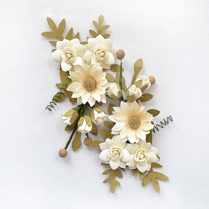 Pack of 3 - Fairy Rosa Paper Flowers 2/Pkg-Amor Mio