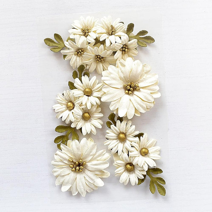 Pack of 3 - Fairy Garden Paper Flowers 5/Pkg-Amor Mio