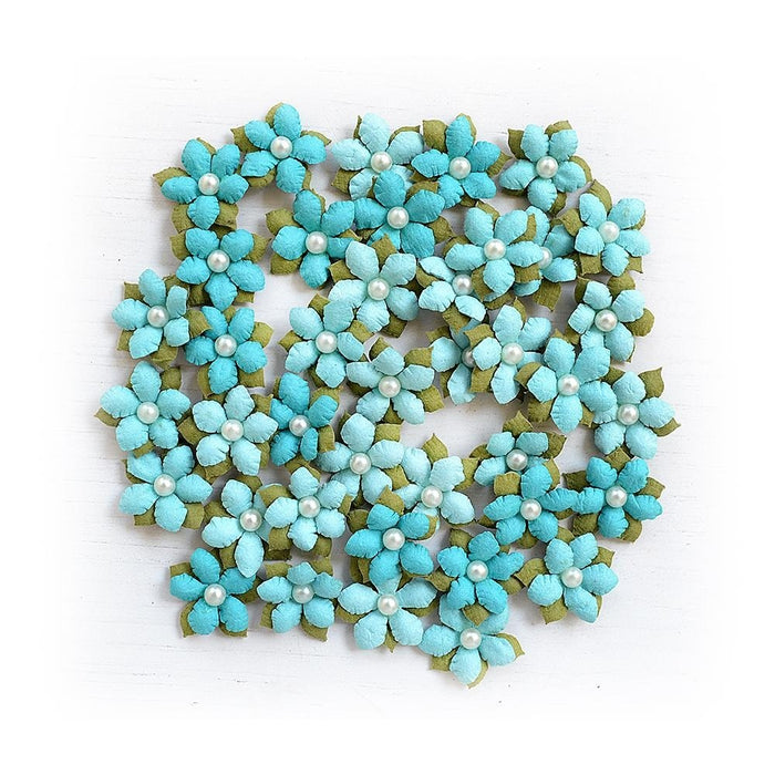 Pack of 3 - Elira Paper Flowers 40/Pkg-Song Of The Sea